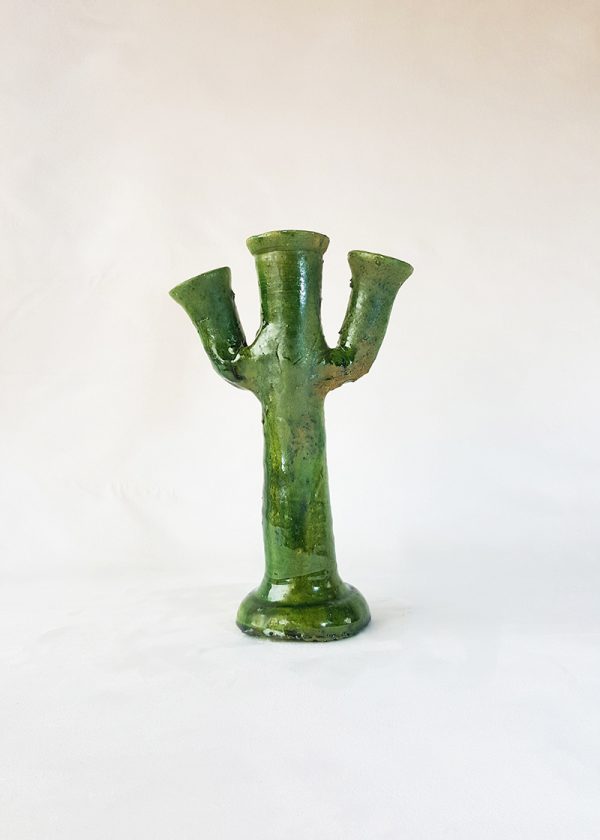 Green candlestick